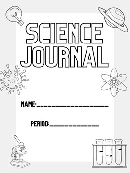 Science journal cover by Bhakti Parmarthi | TPT