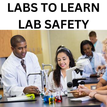 Preview of Chemistry Fun labs to learn safety in the lab High School Science