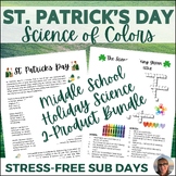 Science of Colors/St.Patrick's Day Activities Bundle for M