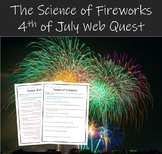 Science of Fireworks Web Quest (4th of July Activity)