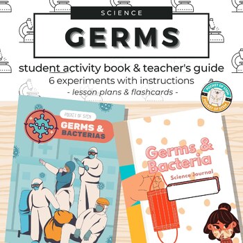 Preview of Science of Germs, Bacteria & Viruses | Experiments, STEM, Workbooks & More.