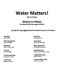 Preview of Science of Matter in Song