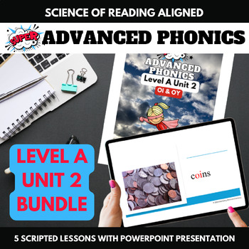 Preview of Science of Reading | 1st & 2nd Grade Phonics Curriculum | Diphthongs oi & oy