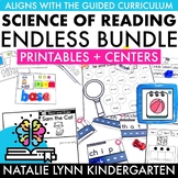 Science of Reading Aligned ENDLESS Bundle of Centers, Work