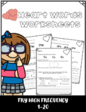 Science of Reading Aligned Fry's First 100 Heart Words