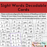 Science of Reading Aligned | High Frequency Word Cards