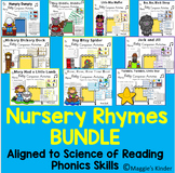 Science of Reading Aligned Nursery Rhyme Activities Bundle