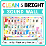 Science of Reading Aligned Sound Wall with Real Mouth Pict