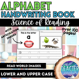 Science of Reading Alphabet Handwriting Book SOR