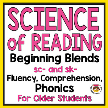 Preview of Science of Reading BEGINNING "S" BLENDS - Fluency, Reading Comprehension & More