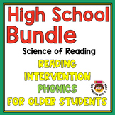 Science of Reading BUNDLE Multi-Syllable Word Phonics Unit