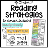Science of Reading Based Reading Strategies + Bookmark