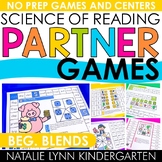 Science of Reading Beginning Blends Partner Games SOR Lite