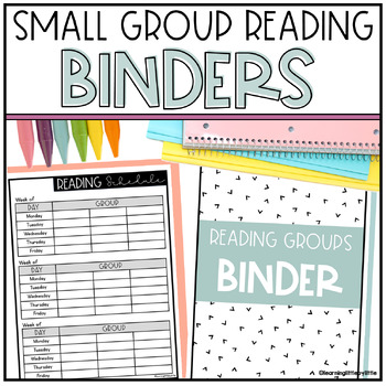 Preview of Science of Reading Binder - Small Group Reading Binder & Lesson Plan Templates