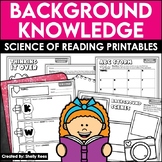 Science of Reading Building Background Organizers Literacy