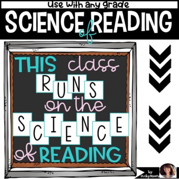 Preview of Science of Reading Bulletin Board | Literacy Specialist Literacy Coach Board