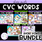 Science of Reading CVC Short Vowel Word Work BUNDLE
