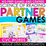 Science of Reading CVC Words Partner Games CVC Word SOR Li