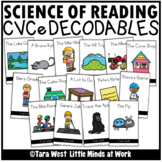 Science of Reading CVCE Decodables PRE-LOADED TO SEESAW & 
