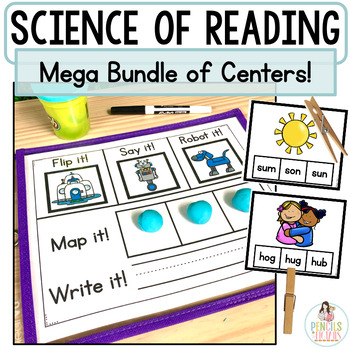 Preview of Science of Reading Centers Bundle