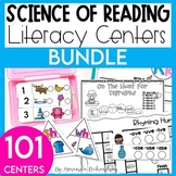 Science of Reading Literacy Centers, Phonics, Kindergarten
