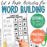 Science of Reading Literacy Centers Word Building Activiti