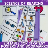 Science of Reading Decoding Strategies and Bookmarks