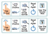 Science of Reading Desk Strategies - Decoding - Soft Blue