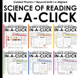 Science of Reading In-a-Click Lessons THE DISCOUNTED BUNDLE