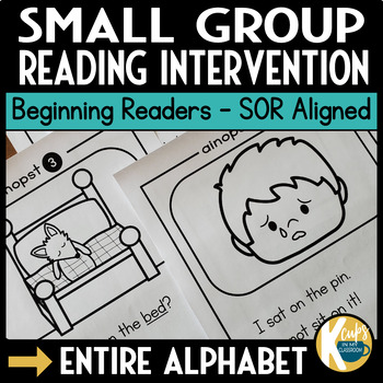 Preview of Science of Reading Intervention for Small Group Reading Instruction K 1