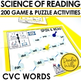 Science of Reading Centers, Activities, & Literacy Games -