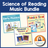 Science of Reading Music Bundle | BONUS Early Reading Succ