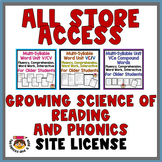 Science of Reading Phonics ALL STORE ACCESS - Growing Bund