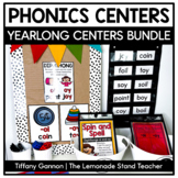 Phonics Centers and Activities YEARLONG BUNDLE | Word Work