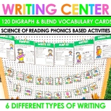 Science of Reading Phonics Digraphs and Blends Writing Center