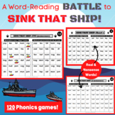 Sink That Ship - A Science of Reading Phonics Game