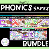 Science of Reading Phonics Games BUNDLE