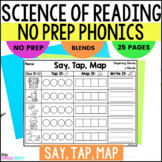 Science of Reading Phonics Intervention, Consonant Blends 