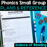 Science of Reading Small Group Phonics Lesson Plan Templat