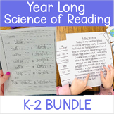 Science of Reading Teaching Growing Bundle K-2