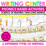 Science of Reading Phonics Writing Center for Kindergarten