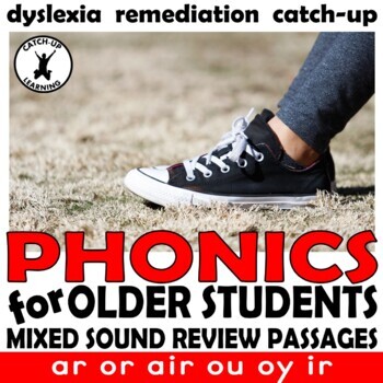 Preview of Science of Reading Phonics for Older Students Dyslexia