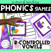 Science of Reading R-controlled vowels Phonics Games
