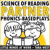 Science of Reading SOR Decodable Partner Plays: Digraphs a