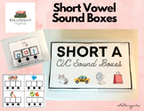 Science of Reading Short Vowel Sound Boxes Independent Activity