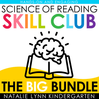 Preview of Science of Reading Skill Club Worksheets Decodables Passages Literacy Bundle