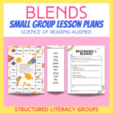 Science of Reading Small Group Lesson Plans - Blends