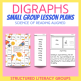 Science of Reading Small Group Lesson Plans - Digraphs