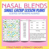 Science of Reading Small Group Lesson Plans - Nasal Blends
