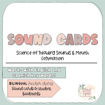 Preview of Science of Reading Sound Cards | Bilingual Bridging: English and Spanish